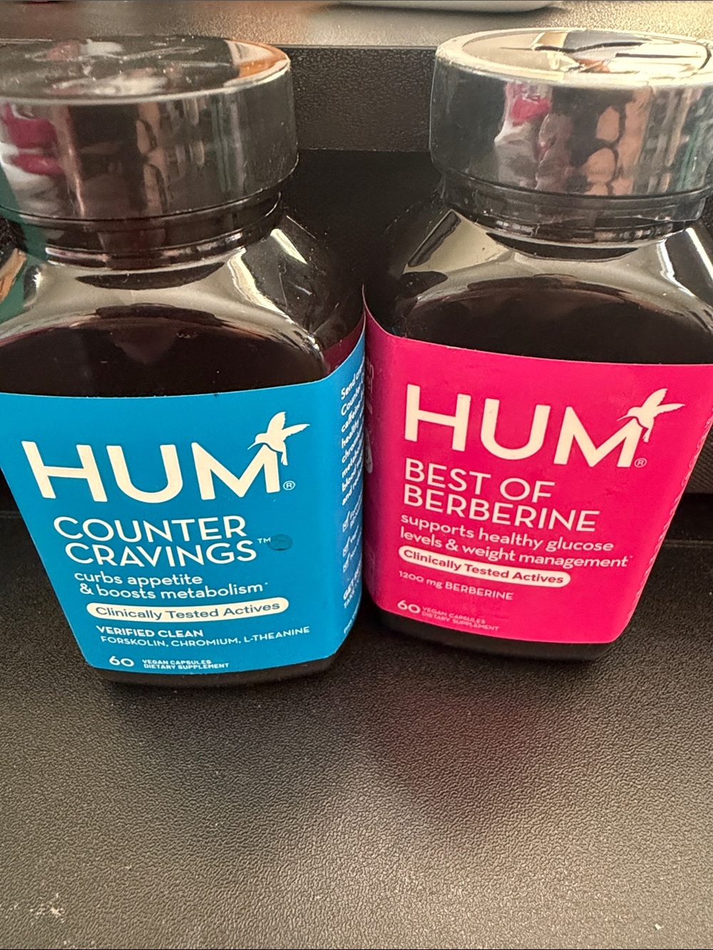 Counter Cravings & Best of Berberine - hum Supplement Set (Blue & Pink)